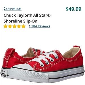 NIB Converse Shoreline -Varsity Red -7